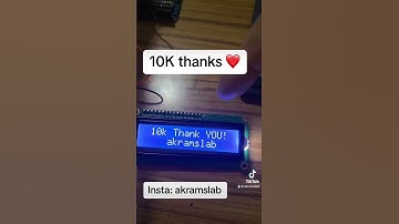 10k followers thank you ❤️ #akramslab #tutorial #arduino