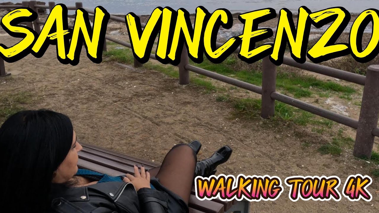 SAN VINCENZO(LI) TOSCANA🇮🇹 WALKING TOUR 4K,