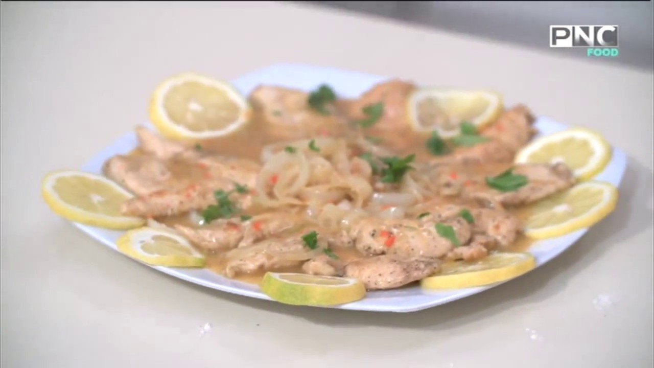 طريقة عمل دجاج بصوص الليمون | الشيف فاطمة أبو حاتي
