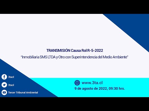 Transmisión causa R-5-2022