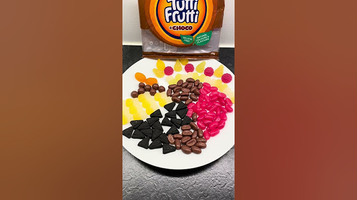 Tutti frutti Choco 🍭🍫 #candy