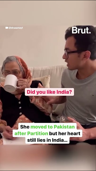 She moved to Pakistan after Partition & when asked if she likes India, this is what she said…