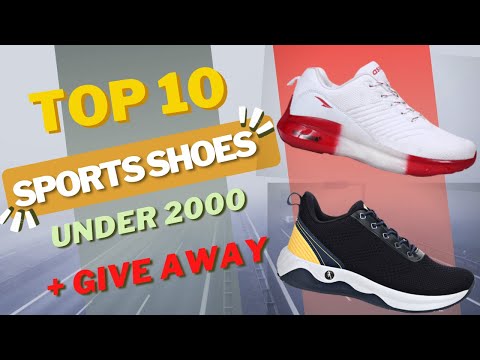 Top 10 Sports Shoes for men under Rs. 2000 | Best shoes for men + Give