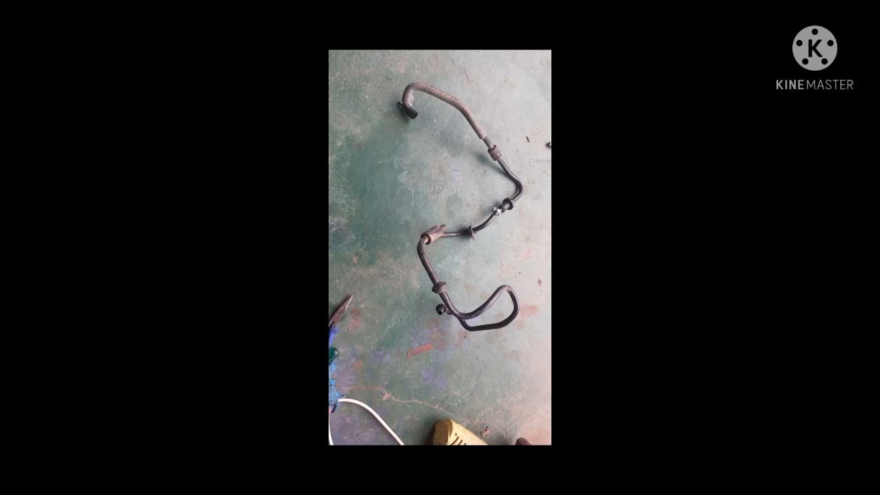 Audi Q7 brake booster pipe leakage and brake pedal hard YouTube