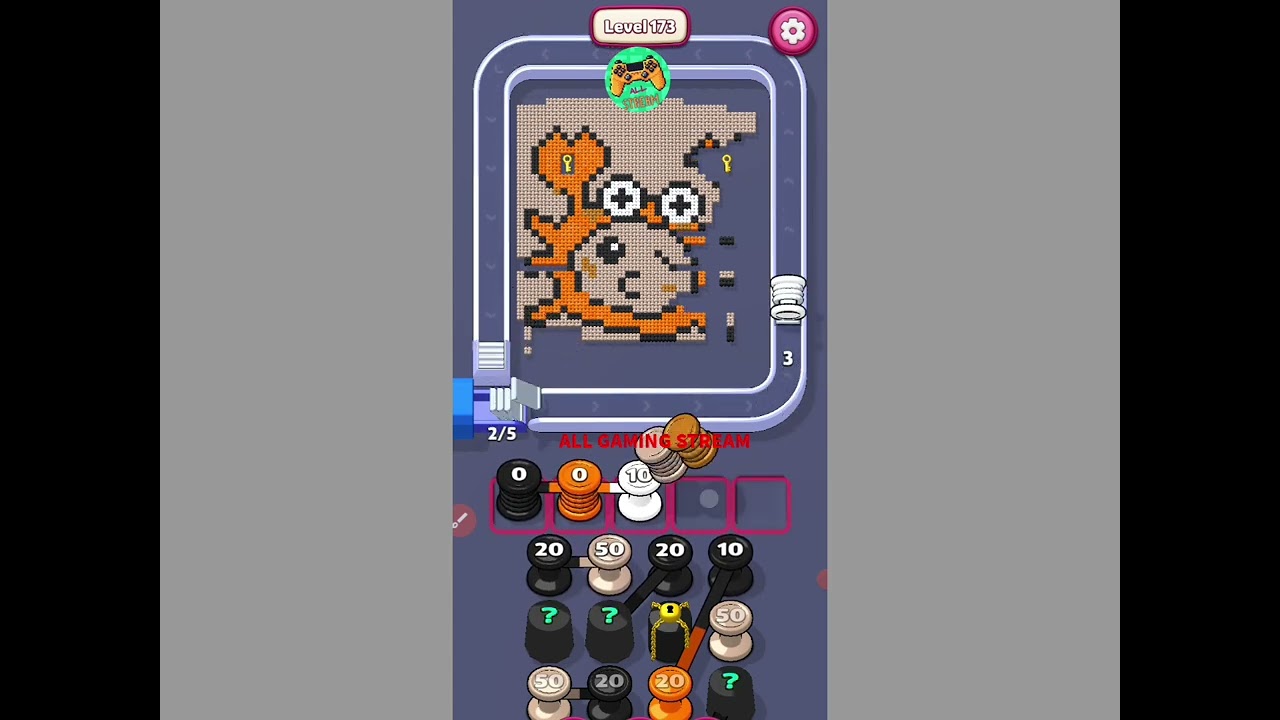 Yarn Flow Level 173 Gameplay 