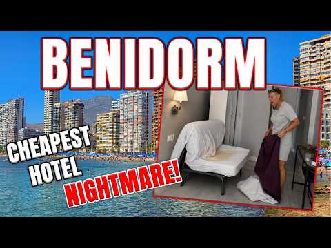 Benidorm´s CHEAPEST HOTEL shocked us! - How much was it?