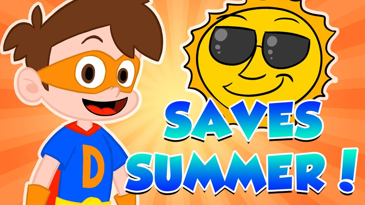 Drew Pendous Saves Summer with the help of a Villain? ☀️🥵 Cool School Cartoons for Kids