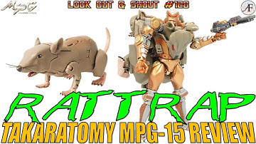 TakaraTomy MPG-15 Rattrap review #Transformers #BeastWars #Rattrap