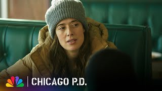 Ruzek Encourages Burgess to Remember What She Saw at the Diner | Chicago P.D. | NBC