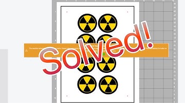 SOLVED! Cricut Print and Cut Error - Cannot Read Cut Sensor Marks