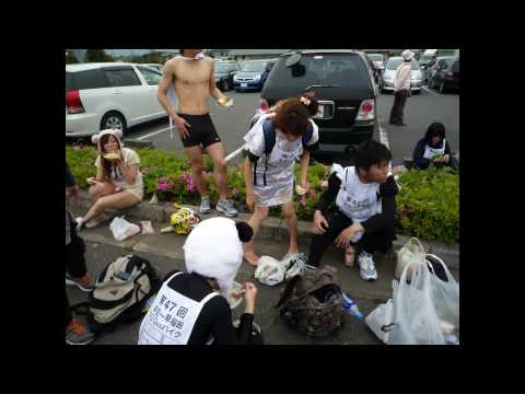 第47回本庄～早稲田100kmハイク　踊り侍
