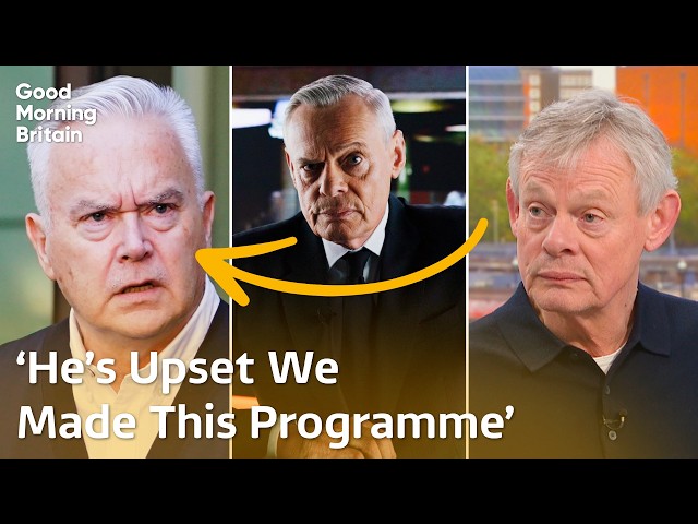 Martin Clunes reveals all about playing disgraced BBC presenter Huw Edwards in new drama