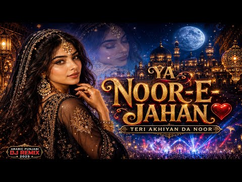 Noor-e-Jahan ❤️ Punjabi Love Song | Arabic DJ Remix | Teri Akhiyan Da Noor