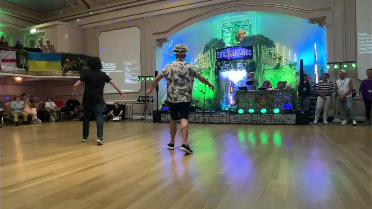 One On One Line Dance by KarlHarry Winson & Jamie Barnfield Demo Eurodance 24 YouTube