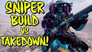 Borderlands 3 Level 57 FL4K Sniper Fade Away Build vs Maliwan Takedown (Mayhem 4)