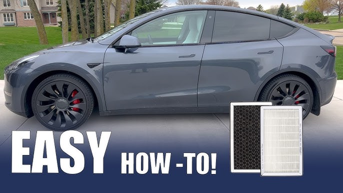 HEPA-luftfilter (4stk) til Tesla Model Y 2020-2023