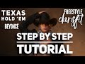 Step by Step Tutorial - Texas Hold ‘Em - @beyonce Freestyle DansFit #dance #dancefitness #youtube