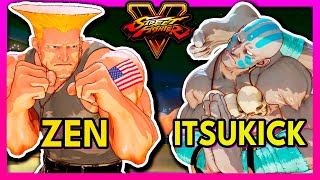 SFV 🥊 Zen (GUILE) VS Itsukick (DHALSIM) 🥊 スト5  🥊 SF5 🥊 Street Fighter 5