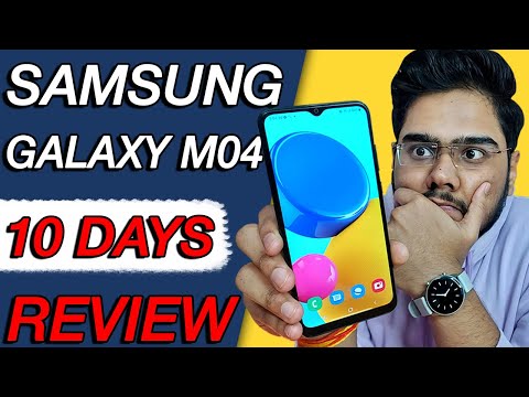 Samsung Galaxy M04 10 Days Review|Battery Backup, Display, Gaming, Camera