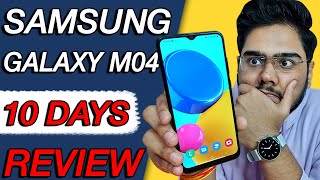 Samsung Galaxy M04 10 Days Review|Battery Backup, Display, Gaming, Camera