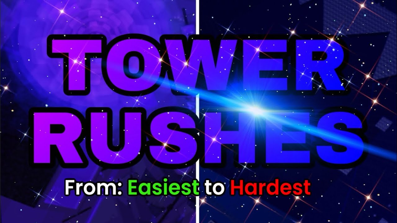 EToH - Every Tower Rush From: Easiest to Hardest
