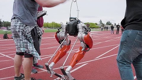 Usain nuts and bolts: This running robot just broke a Guinness World Record for a 100-metre sprint
