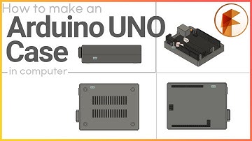Fusion 360 | How to make an Arduino UNO Case in computer | Arduino Case 3D Modeling | 아두이노 케이스 모델링