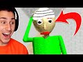 I FINALLY Saved Baldi From His Coma! | Baldi's Basics