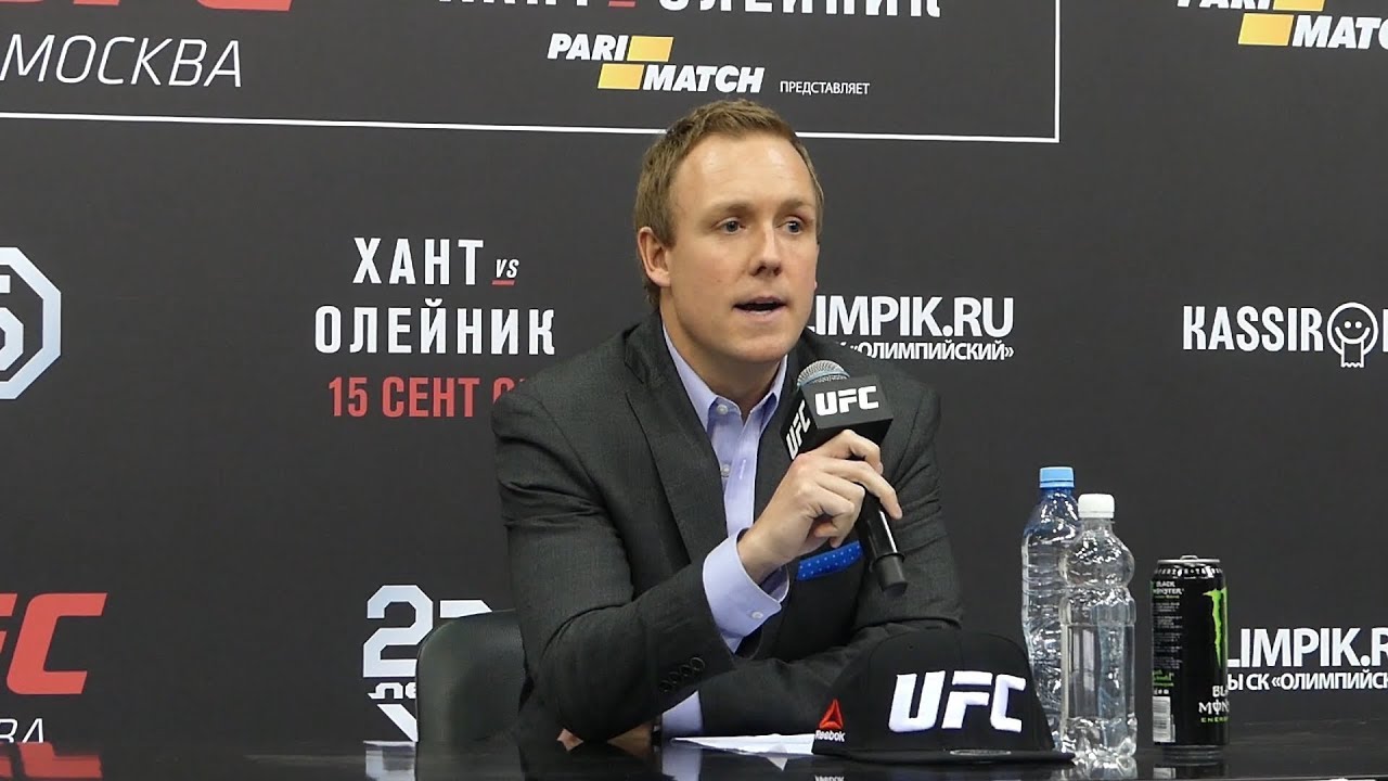 DAVID SHAW LAYS OUT UFC'S FUTURE PLANS IN RUSSIA
