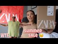 ZARA SUMMER SALE TRY ON HAUL..wtf disappointed