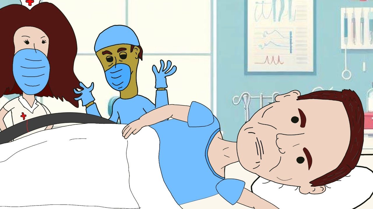Norm MacDonald colonoscopy (animated) - YouTube
