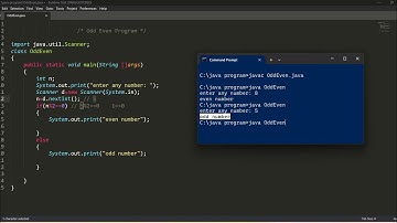 Program Ganjil Genap dalam bahasa Java Hindi | Bahasa Java
