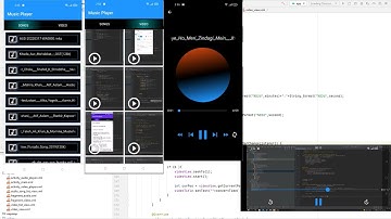 Audio Video Player android studio (android tutorials) (Music Player) (part 5)