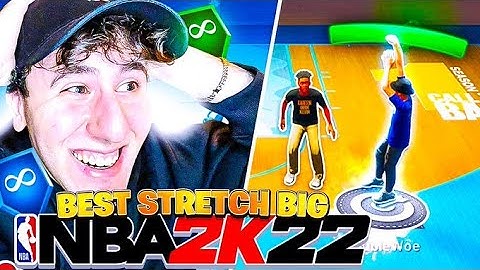 THE OVERPOWERED STRETCH BIG IS HERE! BEST SHOOTING BIG 2K22! BEST BUILD 2K22 CURRENT GEN
