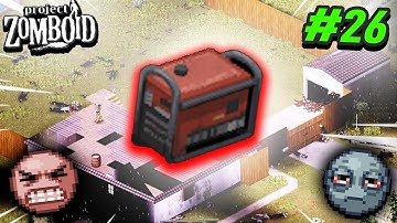 Riverside has No Generators? (Project Zomboid ULTIMATE BASE #26)