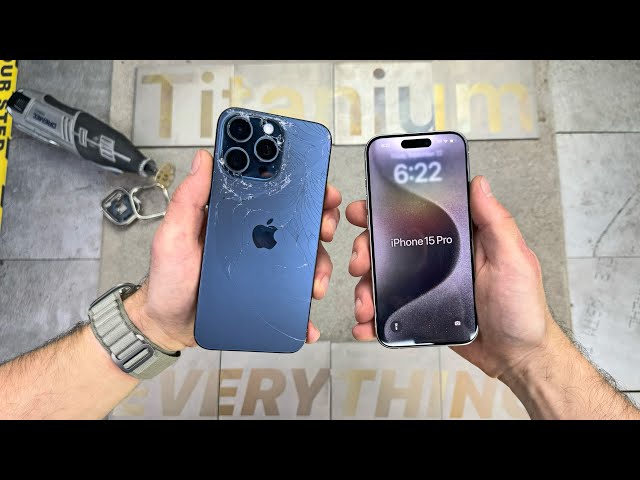 iPhone 15 and 15 Plus Durability Test Shows How Aluminum Still is a Smart  Choice Despite Titanium Being an Exotic Choice