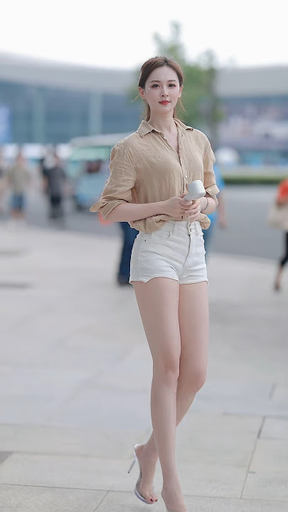 China Street Fashion | Beautiful Chinese Girls | ep 86 #shorts #model #chinafashion #streetfashion