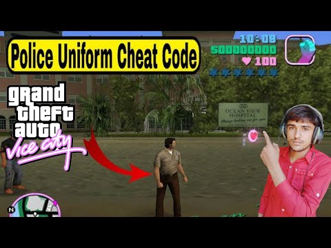 Gta Vice City Police Uniform Cheat Code  YouTube