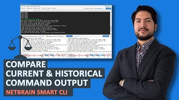 Compare Current & Historical Command Output with NetBrain Smart CLI