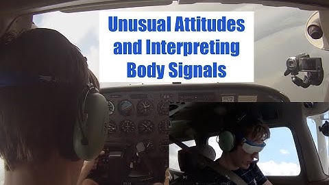 Unusual Attitudes & Interpreting Body Signals| Instrument Flying| ATC Audio