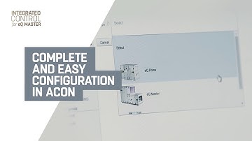 FläktGroup controls eQ master - EN