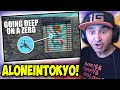 Summit1g REACTS TO: GOING DEEP on a ZERG and TAKING THEIR LOOT | Rust Solo Survival By AloneInTokyo!