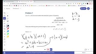 2021 AIME II Problem 7 Full Video Solution