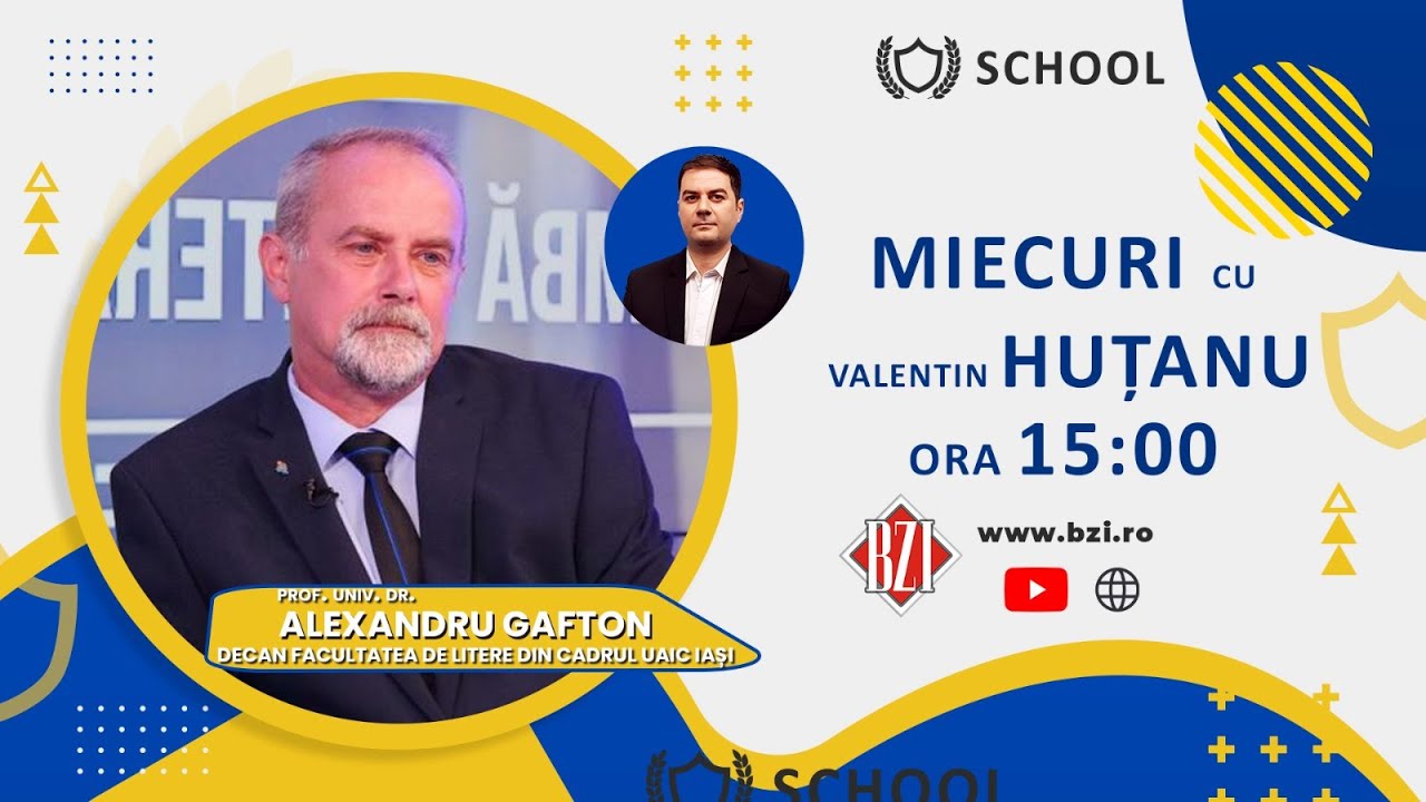 Prof. univ. dr. Alexandru Gafton, decanul Facultăţii de Litere din