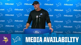Dan Campbell postgame media availability | 2025 NFL Regular Season Week 9: Lions vs. Vikings