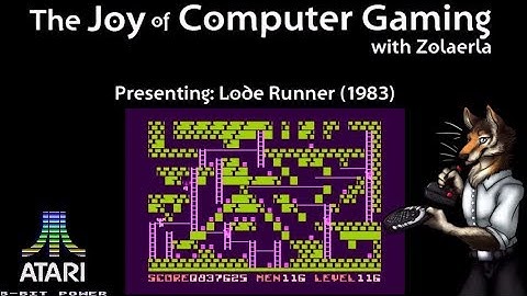 JCG009 - Lode Runner (1983) (Atari 8bit)