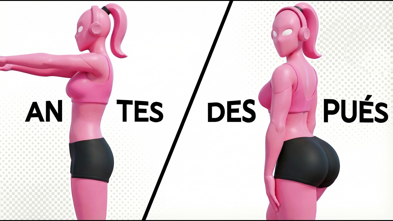 Los 3 MEJORES Ejercicios de GLUTEO para CASA y GYM