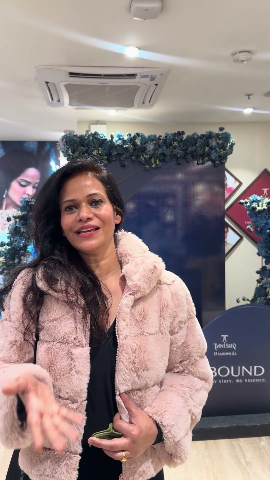 Tanishq customer, after her styling session