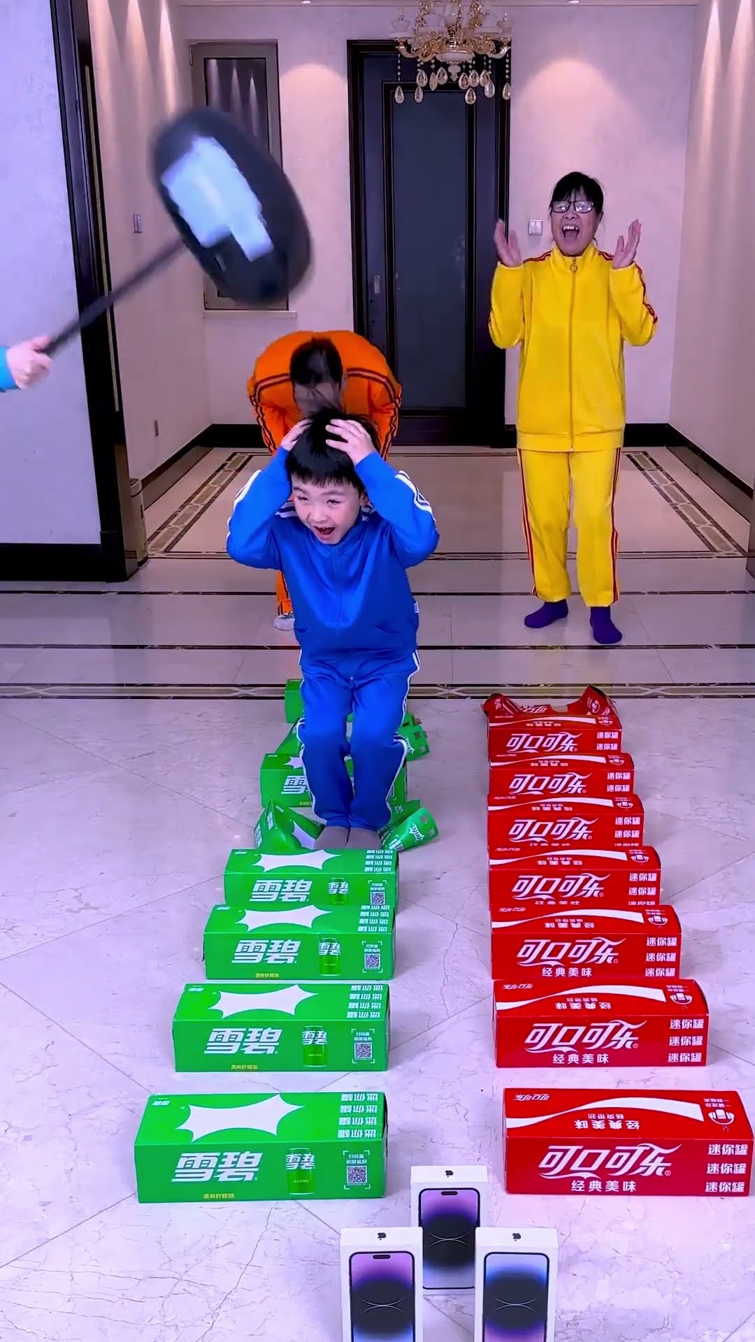 Take The Blind Box Challenge And See What Surprises Are Waiting For You#Funnyfamily #Partygames
