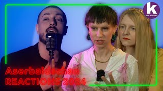 FAHREE feat. Ilkin Dovlatov - Özünlə Apar - Aserbaidschan | Reactions | Eurovision Song Contest 2024